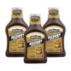 KC Masterpiece, Hickory Brown Sugar Barbecue Sauce, 18oz Bottle (Pack