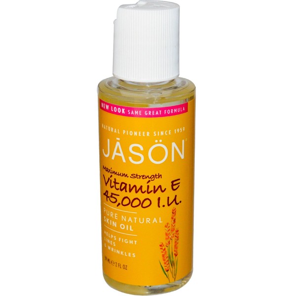 Jason Vitamin E Maximum Strength 45,000 IU Oil 2 oz ( Pack of 2)
