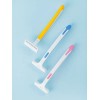 DAISO KAI Pretty T-Shaped Facial Razor 3-Pack