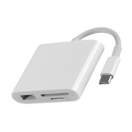 COHEALI USB Card Reader 3-in-1 Multi-Format Card Reader for Laptops and Phones Portable USB 3.0 Memory Adapter