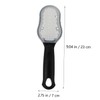 Baluue 2pcs Stainless Steel Foot File Board Pedicure Callus Rasp