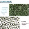 Coarbor 4 Packs Artificial Leaf Ivy Expandable Privacy Fence Screen