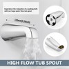 Aolemi 3 Handles Tub Shower Faucet Set with Valve Bathtub