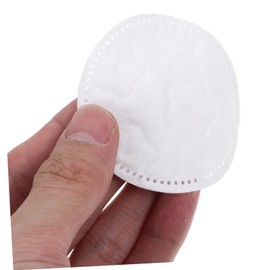 NOLITOY 1 Round Cotton Pad Skincare Makeup Make up Remover Pads Mask Face Pads Cotton Face Towel Muslin Cloths for Face Exfoliating Cotton Rounds Pads Breast Pads Pouch White Pure Cotton