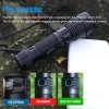 TrustFire New Trustfire 550M, Zoomable Rechargeable EDC Flashlight Waterproof Magnet