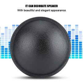 10PCS 64mm/2.5 Inch Dome Speaker Cloth Dust Cap with Slight Elasticity for Subwoofer Decoration Accessory