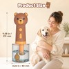 Electric Dog Shampoo Dispenser, IPX7 Waterproof, 400ml Bear Design