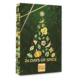 Selefina Spices: Spice Advent Calendar - Christmas Countdown with 24 Sample-Size Spices