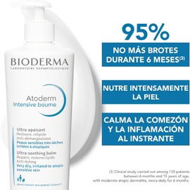BIODERMA, Atoderm, Intensive Bálsamo, Calma y Humecta, Skincare Piel Muy Seca con Tendencia Atópica, 500ML
