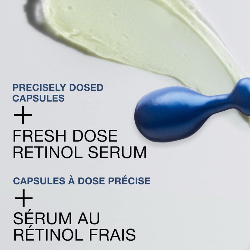 Neutrogena Rapid Wrinkle Repair Retinol Serum Capsules, for Wrinkles, Dark