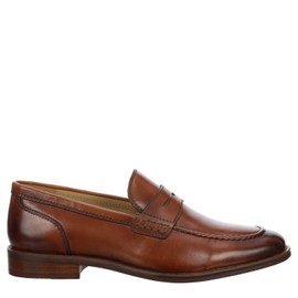 Franco Fortini - Mens Ruben Penny Loafer Cognac, Size 8.0 Medium Width