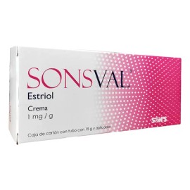 Sonsval Estriol Crema 1m/g Tubo Con 15g Y Aplicador
