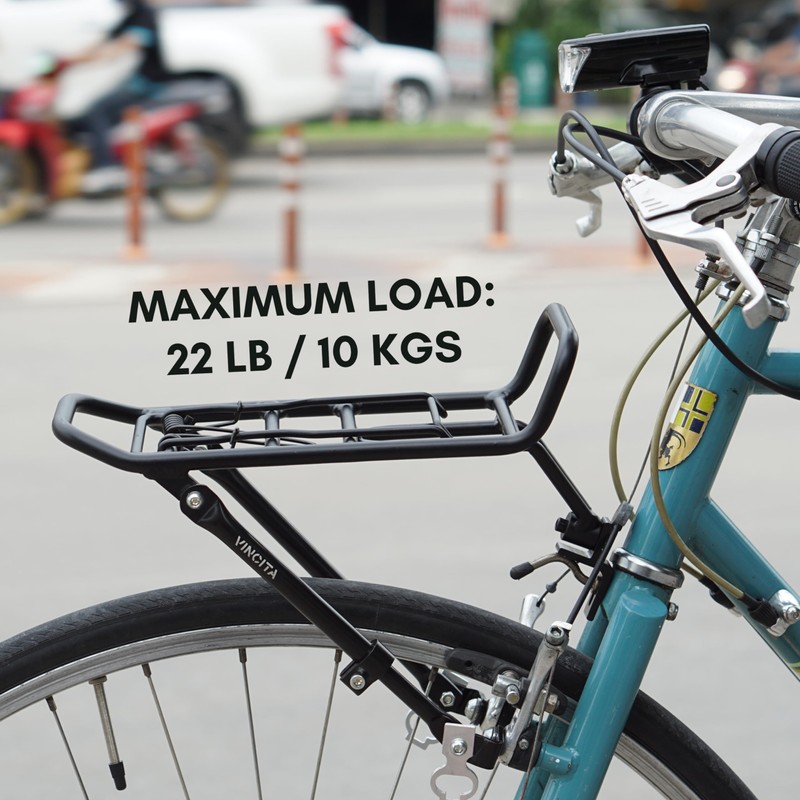 Vincita Front Rack for Bicycle - Cargo Rack for 16"-28"