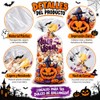 Yarratech 100 Piezas Bolsas de Dulces de Halloween, Bolsitas de