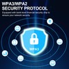 Ax1800 WiFi Extender Signal Booster, Dual Band 2.4g/5.8g Internet Extender