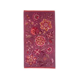 Pip Studio Viva la Vida Purple Bath Towel 100 x 180 cm (Pack of 1)