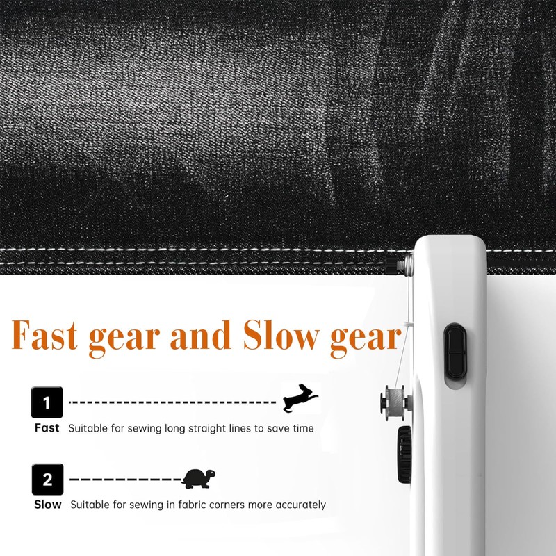 HKC Hand Sewing Machine, Mini Portable Electric Sewing Machine, Sewing