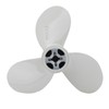 Mariner Aluminum Alloy White Outboard Propeller 3 Blades for 7‑1/4X5‑A