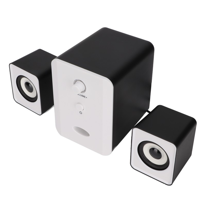 USB Powered Desktop Speakers Computer Speakers with Subwoofer for PC