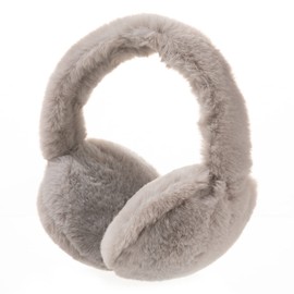 SUNBORRY Women’s Foldable Fluffy Faux Fur Earmuffs Ear Muffs for Winter