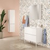 Tiger Urban White Freestanding Soap Dispenser with Removable Inner Container