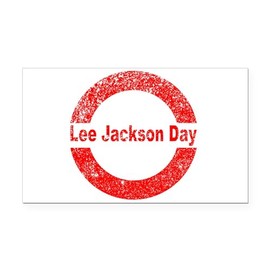 CafePress Lee Jackson Day Rectangle Car Bumper Magnet