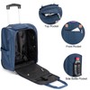 17x13x8 Inches JetBlue Airlines Rolling Personal Item Underseat Travel Bag