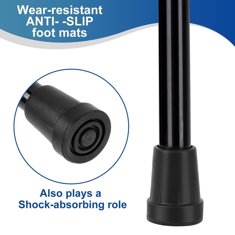 OUPARY Foldable Walking Cane for Men & Women - Portable