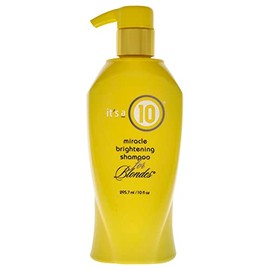 It's a 10 Haircare Miracle Brightening Shampoo for Blondes, 10 Ounce
