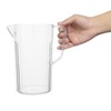 Olympia J904 Kristallon Clear Polycarbonate Plastic Jug 1.4 Litre (49