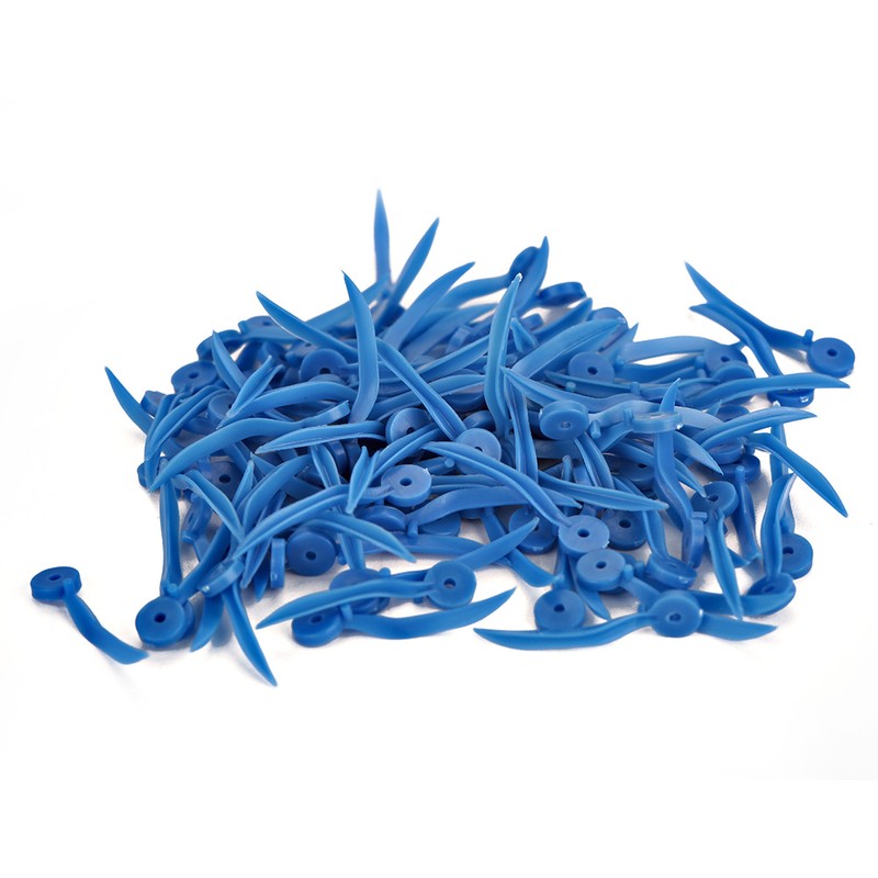 400pcs Disposable Dental Plastic Wedge with Hole All 4 Sizes