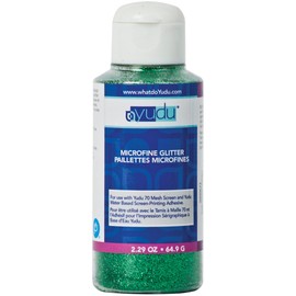 Provo Craft Yudu Microfine Glitter 2 Oz. Bottle: Green by Provo Craft