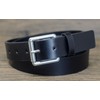 Ossi Mens 34mm Smart Casual Jeans Belt - Black Medium