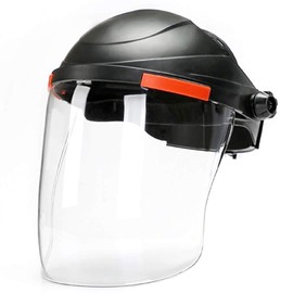 SCGEHA Face Cover Type Disaster Prevention Surface Clear Face Guard Grass Mower