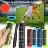 3Pack Case for LG TV Remote, Battery Cover Compatible with