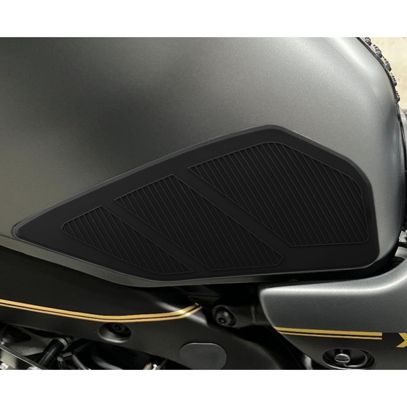 Motorcycle Tank Grip Protector Pads, Anti-Slip Honeycomb Design, Compatible with