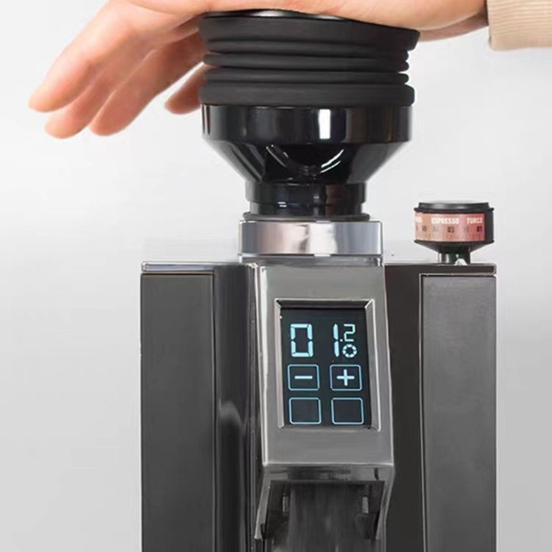 Single Dose Hopper with Bellow ABS Silicone Coffee Blowing Bean