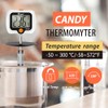 Termómetro digital de caramelo para cocina, cocina y confitería