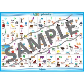 AGO Phonics Classroom Poster Pack Level 1-3