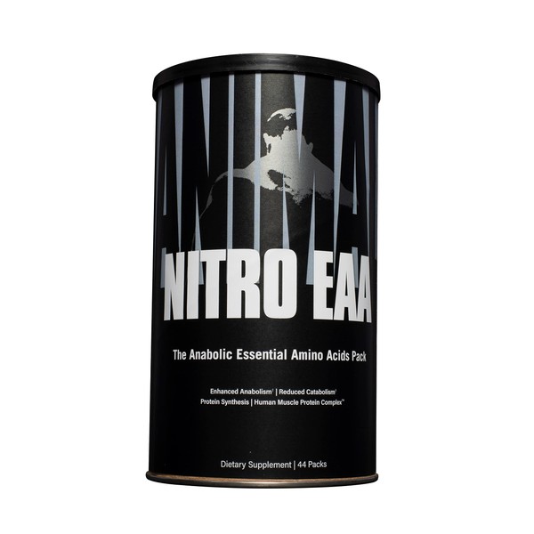 Animal Nitro – Essential Animo Acids with BCAA Supplement – Recover and Grow Muscle – Turn Your Muscles Anabolic After Your Workout – 44 Packs (AN-NI-044-01)