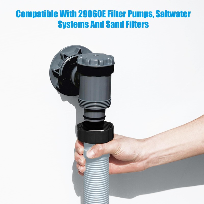 eBoot 2 Pcs 29060e Above Ground Pool Hoses 1.5" Diameter