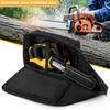 OUUTMEE Chainsaw Carrying Case, Waterproof Foldable Chainsaw Storage Bag Compatible