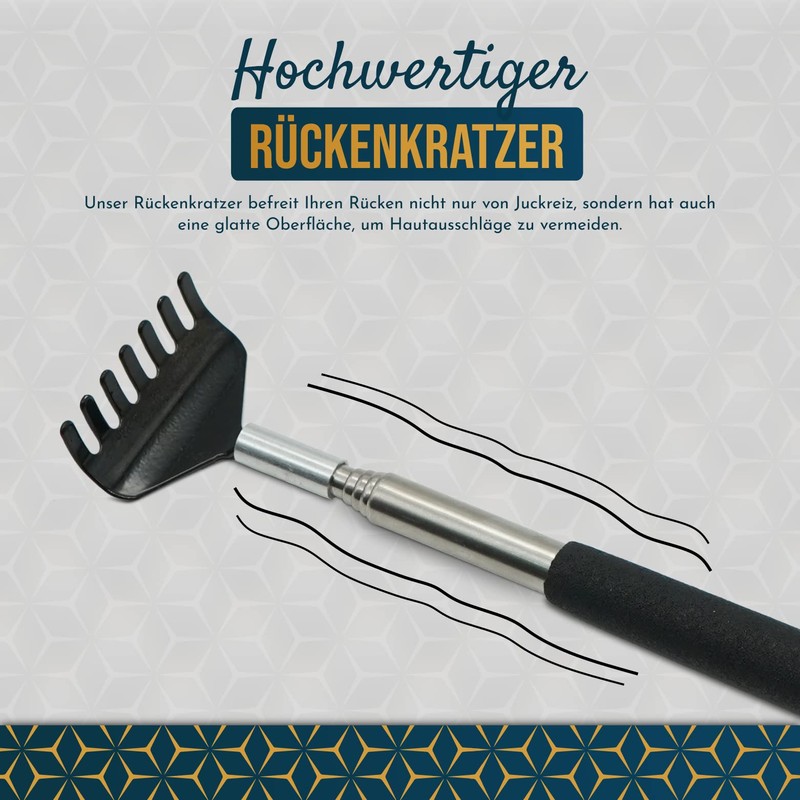 Pack of 2 Back Scratcher for Smooth Scratching Against Itching.