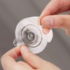 DACUAN 2PCS Toilet Push Button Flush Replacement,Flower Shape Toilet Press