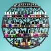Sorbus Wall Mounted 5 Tier Nail Polish Rack Holder -