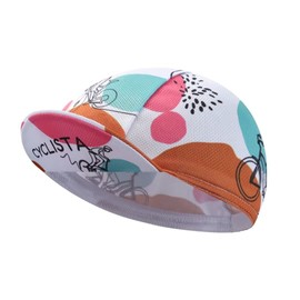 BikingBros Lightweight Summer Cycling Cap with UV Protection for Cycling Caps for Under Helmet, B18
