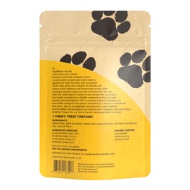 Grain Free Dog Treats, All Natural, Made in The USA, Peanut Butter flavor, Soft & Chewy, Low Calorie, 100% Recycled Packaging