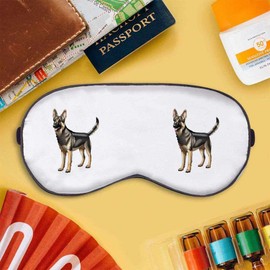 'Cute German Shepherd' Sleep/Travel Eye Mask (EY00023987)