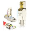 AMPCOM STP CAT7 RJ45 Connector Zinc-Alloy Tool-Free Ethernet Field Termination