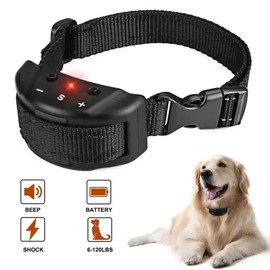 OKONOS Automatic Anti-Barking Dog Collar Adjustable No-Bark Training Collar for Small Medium and Large Dogs